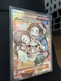Pokemon TCG Pokemon Fan Club (106 Full Art) 106/106 Flashfire Holo - Image 3