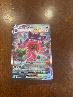 Gengar Vmax Alt Art NM 271/264 2021 Pokemon Fusion Strike - Image 1