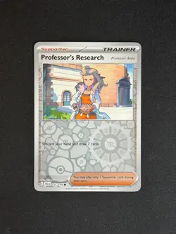 Professor's Research 155/159 Common Journey Together Pokemon Reverse Holo NM - Image 1