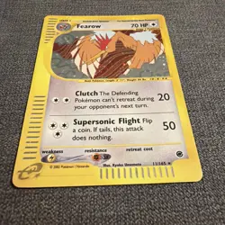 2002 Pokemon Expedition Set Fearow Holo #11/165 NM - Image 2