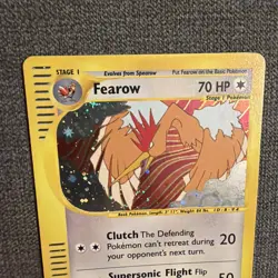 2002 Pokemon Expedition Set Fearow Holo #11/165 NM - Image 4