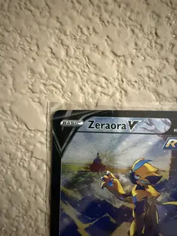 Pokemon TCG Zeraora V 166/198 Chilling Reign Ultra Rare Holo Full Art 2021 - Image 2