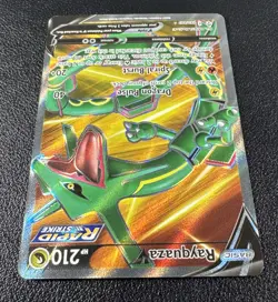 Pokemon Rayquaza V ( Full Art ) Ultra Rare Full Art Holo 193/203 Evolving Skies - Image 3