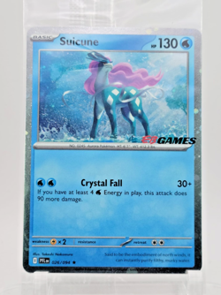 Pokemon TCG - Suicune 026/094 - EB Games Stamped Promo SEALED - NM/M - Image 1