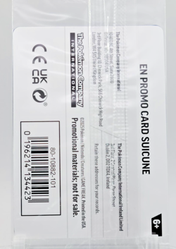 Pokemon TCG - Suicune 026/094 - EB Games Stamped Promo SEALED - NM/M - Image 2