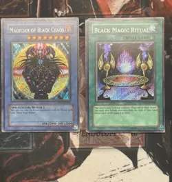 YuGiOH Magician of Black Chaos & Black Magic Ritual + Bonus Gift - Image 1