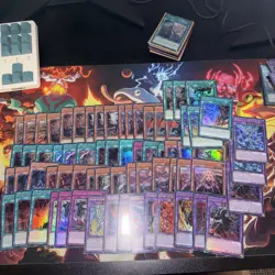 Yugioh Branded Dogmatika Deck With Extra Deck - ultras + More - Image 1