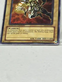 Yu-Gi-Oh! Elemental Hero Sparkman YSD-ENS01 (Sealed) - Image 3