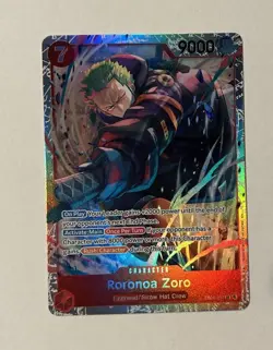 One Piece OP15 Roronoa Zoro EB04-007 SR - Adventure On Kami’s Island English NM - Image 2
