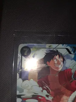 CARTE ONE PIECE - PROMO P-075 MONKEY D. LUFFY JAPAN EXPO 2025 PROMO GOLD FOIL FR - Image 3
