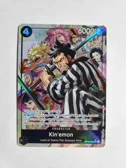 Kin'emon (Alt Art) - OP16-082 - One Piece The Time of Battle - Near Mint - Image 1