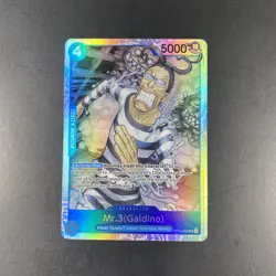 One Piece TCG - Mr.3 (Galdino) (OP16-056) SR Foil - The Time Of Battle - Image 1