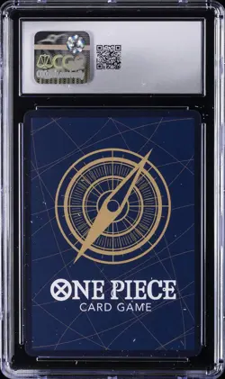 2024 ONE PIECE JAPANESE #P-075 MONKEY D LUFFY CGC 10 GEM MINT - Image 2