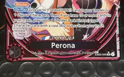Perona (SP) EB03-045 One Piece Heroines Edition English NM Pack Fresh!! - Image 5