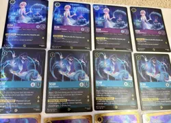 Disney Lorcana Foil Promo Lot of 12 NM. 4x Elsa , 4x Scar, 4x Will O' The Wisp - Image 2