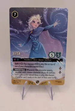 Disney Lorcana Elsa - Ice Maker non-foil Promo DLC Challenge 6/C2 EN 7 - Image 1