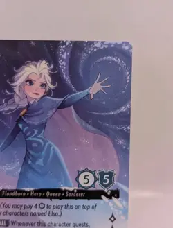 Disney Lorcana Elsa - Ice Maker non-foil Promo DLC Challenge 6/C2 EN 7 - Image 3
