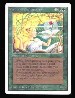 Verduran Enchantress - English - Unlimited - MTG Magic the Gathering - Image 1