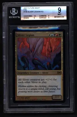 Sliver Legion foil - Future Sight - MTG Magic the Gathering - BGS MINT 9 - Image 1