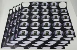 Eldritch Moon Zombie Sticker Lot 5 Sheets 119 in Total MTG Magic the Gathering - Image 1