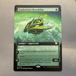 Exploration Broodship MINT Extended Art 34 Commander EOC MTG Rare Unplayed M/NM - Image 1