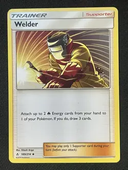 Pokemon TCG Welder Unbroken Bonds 189/214 Regular Uncommon NM/M - Image 1