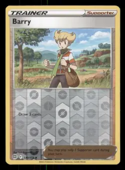 Barry SWSH09: Brilliant Stars #130/172 Uncommon Reverse Holo Pokemon LP - Image 1
