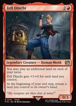 Zell Dincht - Non-Foil - Final Fantasy - 170 | MTG Card - Image 1