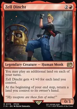 Zell Dincht - Non-Foil - Final Fantasy - 170 | MTG Card - Image 3