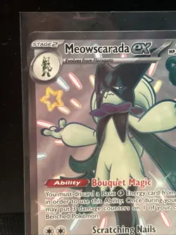 Meowscarada ex 078 Sv: Scarlet & Violet Promo Cards Holo - Image 5