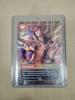 Riftbound - Sett The Boss - Metal Card - Regional Prize Wall - English - Image 1