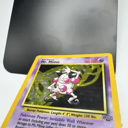 Mr. Mime 6/64 Jungle Holo Pokemon Card HP - Image 5