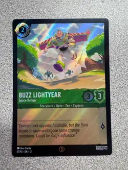 Buzz Lightyear - Space Ranger 57 Disney Lorcana Promo Cards Holo - Image 1