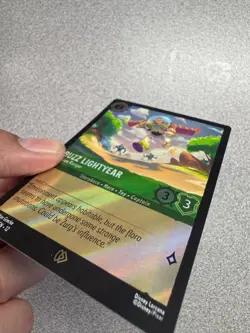 Buzz Lightyear - Space Ranger 57 Disney Lorcana Promo Cards Holo - Image 4