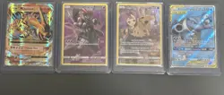 Pokemon Cards: Armored Mewtwo, Mimikyu, MCharizard, Blastoise&Piplup (Excellent) - Image 1