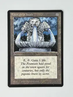 MTG FOUNTAIN OF YOUTH #2 The Dark Regular NM/MT+ Magic The Gathering - Image 1