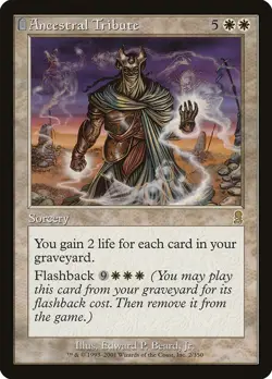 Ancestral Tribute Odyssey FOIL LP MTG clouding Magic the Gathering - Image 1