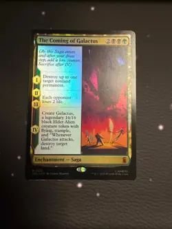 The Coming of Galactus Marvel Super Heroes Foil Mythic Rare - Image 1