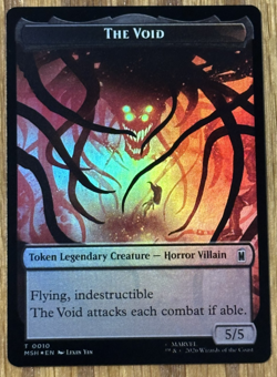 MTG Marvel Super Heroes Token, The Void 0010 / Squirrel 0014 - Foil - Image 1
