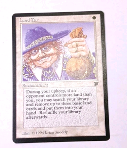 MTG Legends Land Tax NM - Image 1