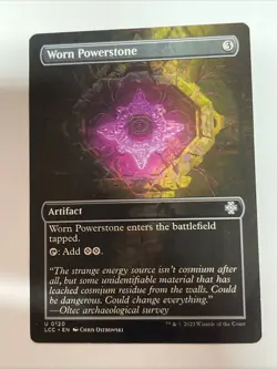 Worn Powerstone (Borderless) Commander: the Lost Caverns of Ixalan #120 Uncommon - Image 1