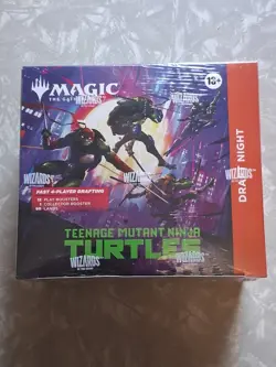 MTG Magic The Gathering Teenage Mutant Ninja Turtles Draft Night Box Sealed - Image 1