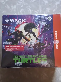 MTG Magic The Gathering Teenage Mutant Ninja Turtles Draft Night Box Sealed - Image 2