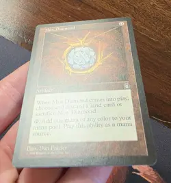 MTG 1998 Stronghold MOX DIAMOND 138 Rare - Near Mint condition - Image 3