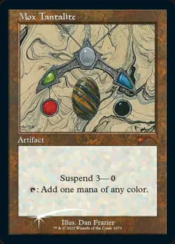 1x MTG Mox Tantalite - Foil Etched - Retro Frame Near Mint, English - Secret Lai - Image 1