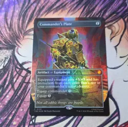 Commander's Plate 0135 Promo TMC Near Mint English MTG - Image 4