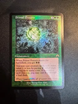 Primal Prayers Modern Horizons 3 Retro Frame Foil Rare - Image 1