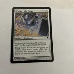NM Whispersilk Cloak Darksteel Mtg Magic the Gathering!! - Image 1