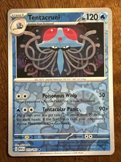 Pokemon Tentacruel 73/165 & Fearow 22/165 (Both Reverse Holo) SV:151 (Lot of 2) - Image 2