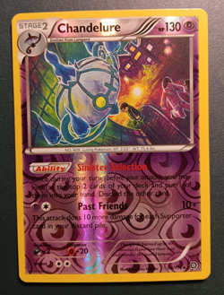 Chandelure 50/114 - XY Steam Siege - Reverse Holo - Pokemon Card - LP - Image 3